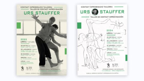 Urs Stauffer Dantzagunea kartelak